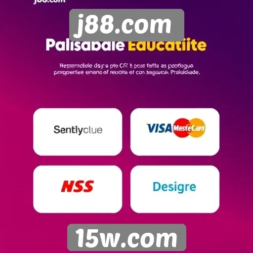 Opções de pagamento disponíveis no j88.com